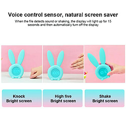 Acheter Yonis Horloge Réveil Lapin Rose Silicone USB