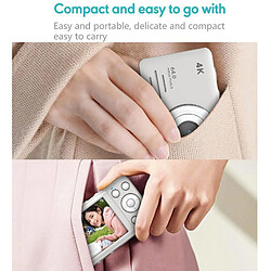 Yonis Appareil Photo Numérique 4K HD Pour Enfants