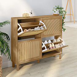 Idmarket MEUBLE CHAUSSURE VINTAGE HANAE