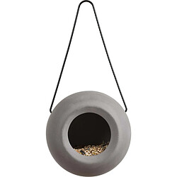 Greenlife Mangeoire en céramique Lisa gris.