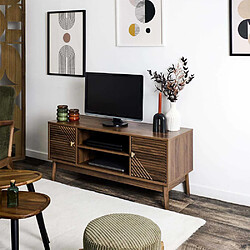 The home deco factory Meuble TV bois - Marron