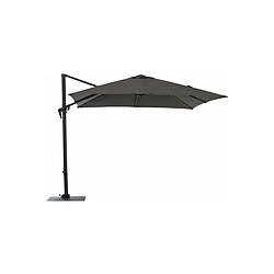 Proloisirs Parasol déporté rectangulaire - Gris