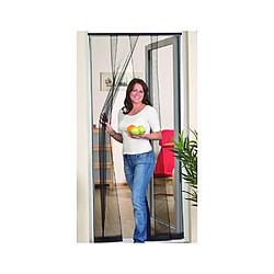 Easy Life Rideau moustiquaire pour porte fenêtre en polyester 4 lamelles - 100x220 cm.