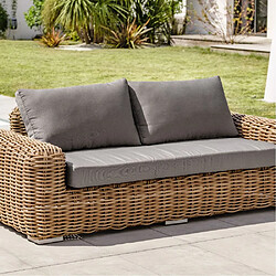 Acheter Paris garden Salon bas de jardin 6 places - Marron