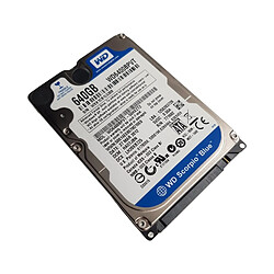 Disque Dur 640Go SATA 2.5 Western Digital WD6400BPVT - 55HXZT2 5400rpm 8Mo