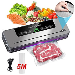 Machine sous vide externe avec coupeur