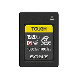 SONY Carte CFexpress TOUGH Type A 1920 GB R 1800/W 1700