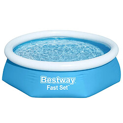 ZMH Piscine gonflable ronde 244x66 cm 57265