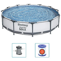 ZMH Ensemble de piscine 366x76 cm