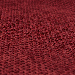 Mendler Lot de 6 chaises de salle à manger HWC-O48, chaise de cuisine, pivotante Auto-Return, tissu/textile chenille (320g/m²) Oeko-Tex ~ bordeaux