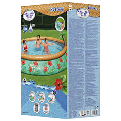 ZMH Ensemble de piscine gonflable 457x84 cm pas cher