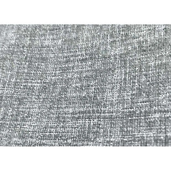 Mendler Ensemble canapé HWC-O54, canapé modulable avec ottomane, tissu/textile 63x270x190cm ~ gris clair