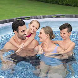 ZMH Ensemble de piscine ronde 427x107 cm