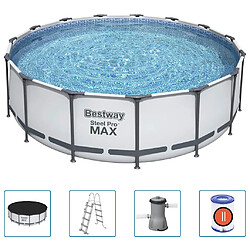 ZMH Ensemble de piscine Rond 457x122 cm