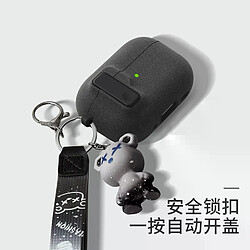 Étui pour AirPods 3 en silicone - Noir