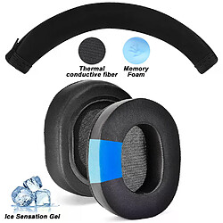 Coussinets de remplacement pour casque Audio-Technica - Noir