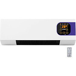 Portable Climatiseur Mural 1500W Conception D'Installation Facile Clim Murale Pour Salle De Bain Chambre À Coucher Salle À Manger