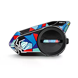 Autocollants casque moto Sena 50S - Bleu