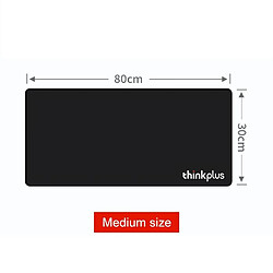 Yonis Tapis de souris XXL - Noir