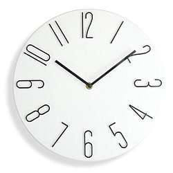 Yonis Horloge Murale Moderne Silencieuse 30cm