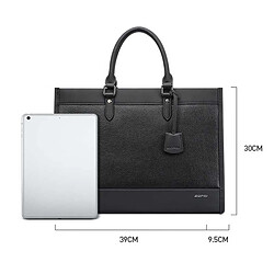 Avis Yonis Sacoche Ordinateur Portable Cuir Grande Capacité
