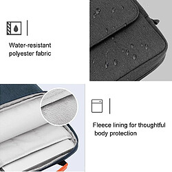 Yonis Sacoche Ordinateur Portable 13 Pouces Bleue Étanche Confortable pas cher