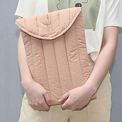 Yonis Sacoche Ordinateur Portable Orange Rose 13 Pouces