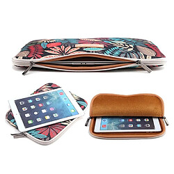 Yonis Sacoche Ordinateur Portable Feuilles Colorées pas cher