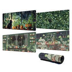 Yonis Tapis de souris grenouille - Vert