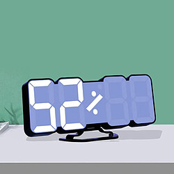 Yonis Réveil LED 3D Multicouleur Avec Télécommande