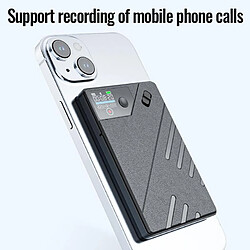 Dictaphone OLED 32GB Magnétique Enregistrement AI Transcription Bluetooth YONIS