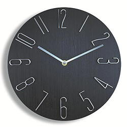 Yonis Horloge Murale Minimaliste Silencieuse 30cm