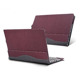 Yonis Sacoche Ordinateur Portable Cuir Noir Shockproof