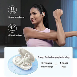 Yonis Ecouteurs Bluetooth Confort Ouvert Étanche IPX7