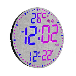 Yonis Horloge LED Murale Connectée RGB WiFi