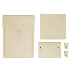 Yonis Sacoche Ordinateur Portable Cuir Imperméable