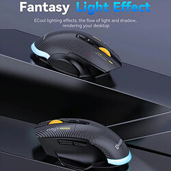 Yonis Souris gaming sans fil - Noire