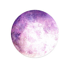 Yonis Tapis De Souris Rond Planète Mars Caoutchouc