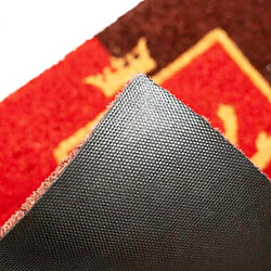 Harry Potter Paillasson Décoratif Blason Gryffondor 43x63cm Antidérapant Rouge