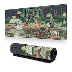 Yonis tapis de souris grenouille - Vert