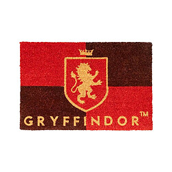 Harry Potter Paillasson Décoratif Blason Gryffondor 43x63cm Antidérapant Rouge