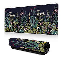 Yonis Tapis de souris fleurs - Multicolore