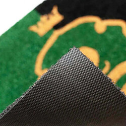 Harry Potter Paillasson Décoratif Serpentard 43x63cm Antidérapant Vert / Noir