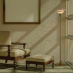 Barcelona LED Lampadaire design "Marshal" - Abat-jour en verre - E27