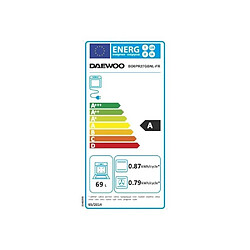 Daewoo BO6PR27GBNL Four encastrable 69L Noir Pyrolyse