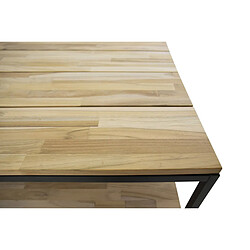 Venture Home Table basse carré 80 x 80 cm Cirebon. pas cher