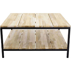 Avis Venture Home Table basse carré 80 x 80 cm Cirebon.