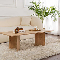 Hanah Home Table basse en aggloméré Sabin chêne.