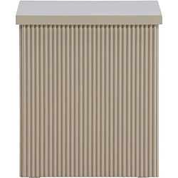 Avis Venture Home Table basse beige Lenox 40 x 40 x 45 cm.