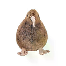 Peluche Oiseau Kiwi 28 cm - Doudou Mignon - Cadeau pour Enfants - Marron